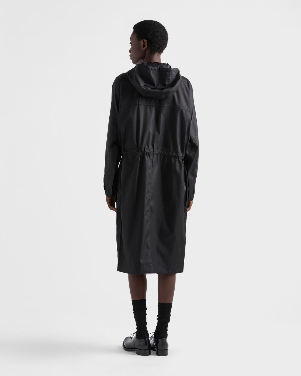 Veste imperméable en Re-Nylon - Noir