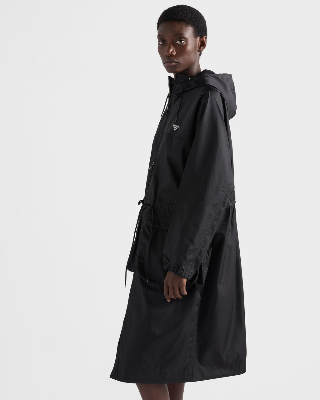 Veste imperméable en Re-Nylon - Noir