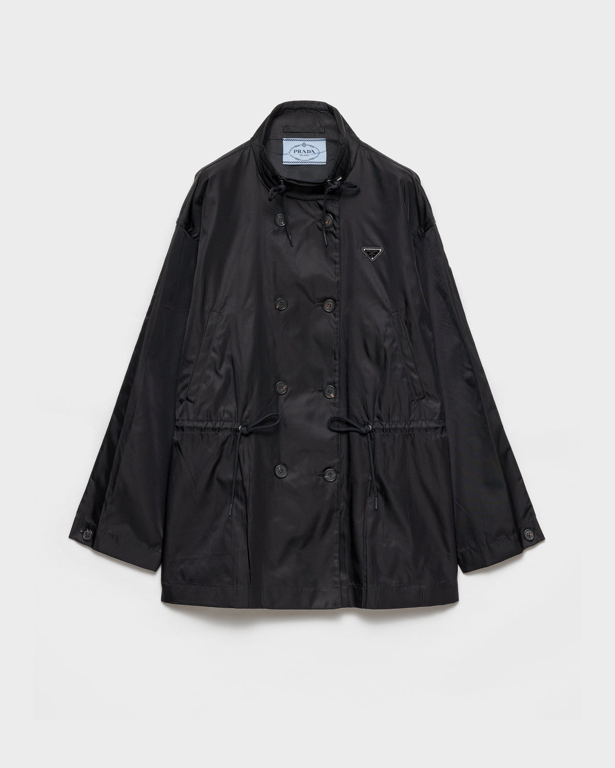Veste imperméable en Re-Nylon - Noir