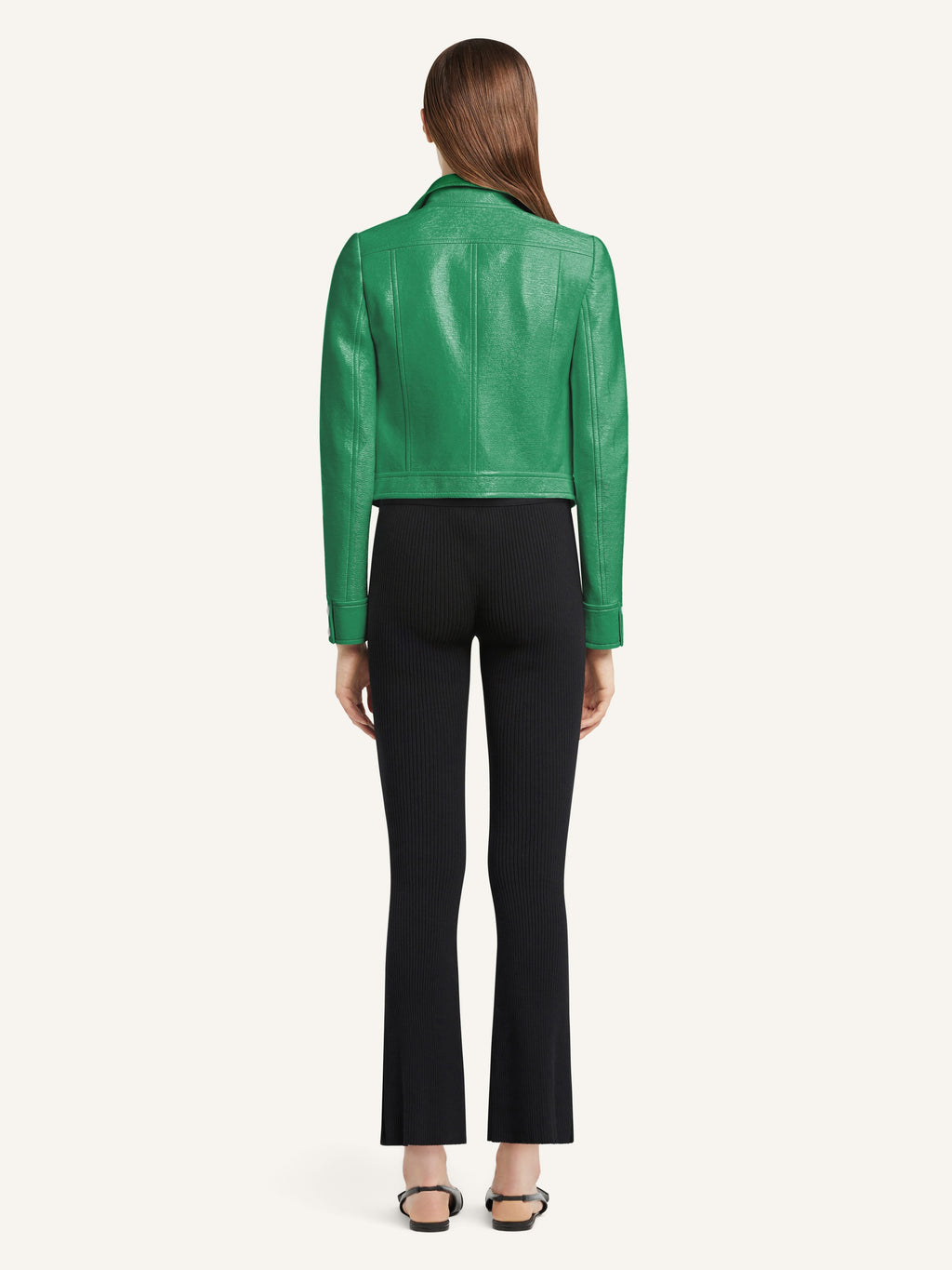 Veste réédition en vinyle - Vert