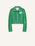 Veste réédition en vinyle - Vert
