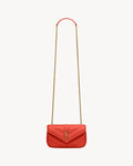 LOULOU MINI IN LAMBSKIN - CELOSIA ORANGE