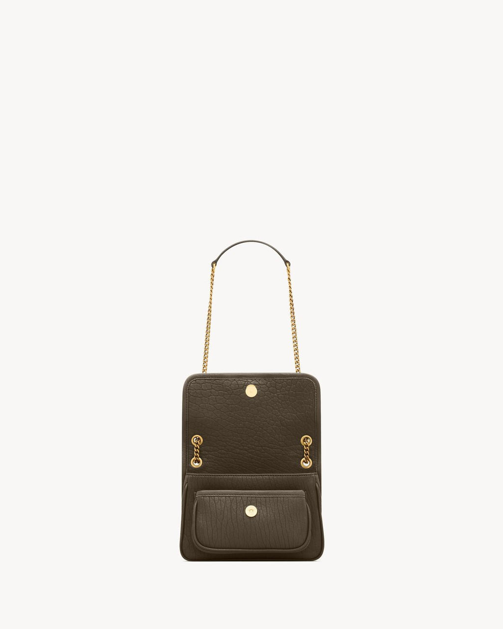 NIKI MINI IN GRAINED LAMBSKIN - LIGHT MUSK