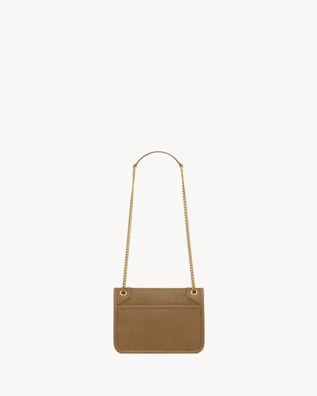 NIKI MINI IN GRAINED LAMBSKIN - DARK CORK