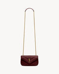 LOULOU MINI IN LAMBSKIN - ROUGE CABERNET