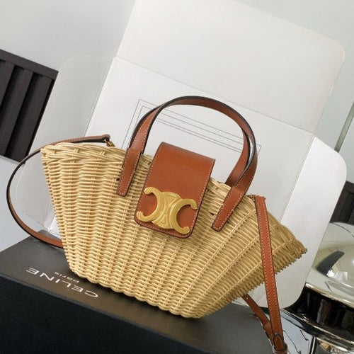 C­eli­ne - Classic Basket Teen Basket Natural Wicker