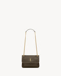 NIKI MINI IN GRAINED LAMBSKIN - LIGHT MUSK