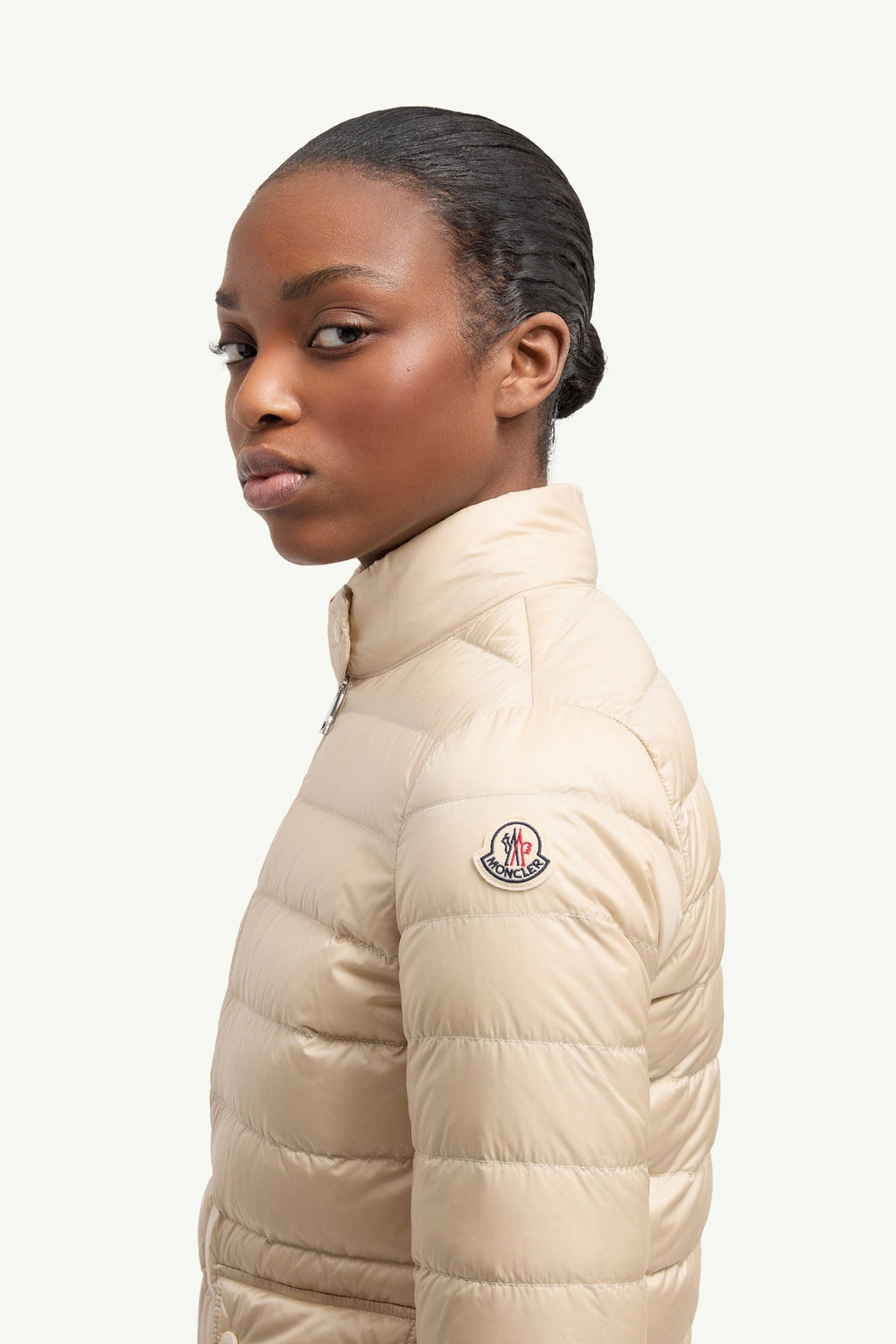Doudoune courte Lans repliable - Beige