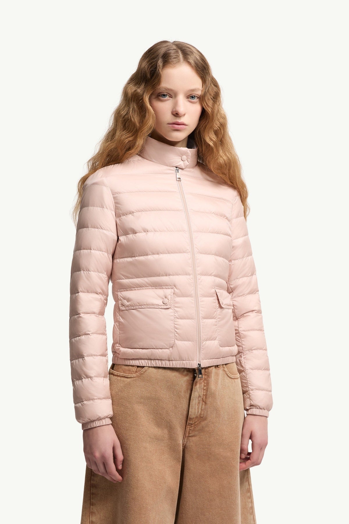 Doudoune courte Lans repliable - Rose Clair