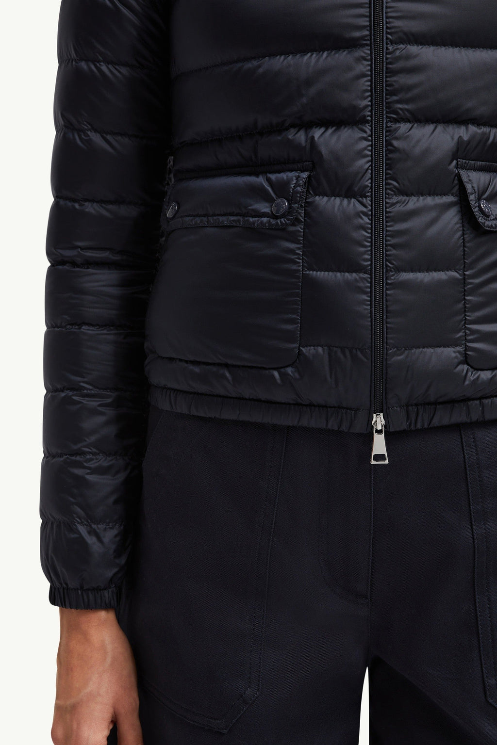 Doudoune courte Lans repliable - Bleu Nuit