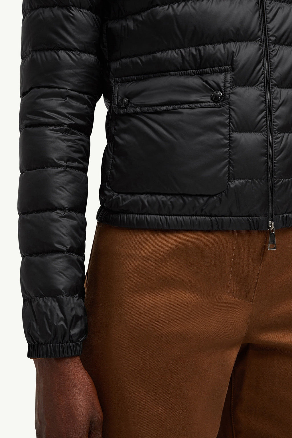 Doudoune courte Lans repliable - Noir