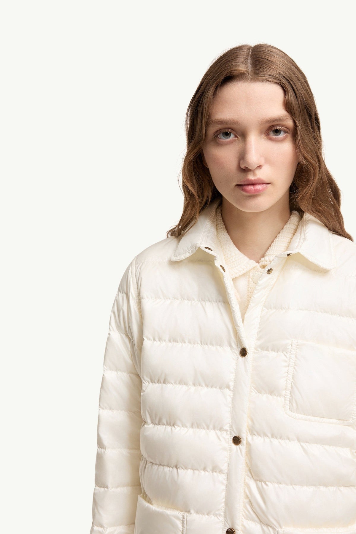 Doudoune-chemise Fouine - Blanc