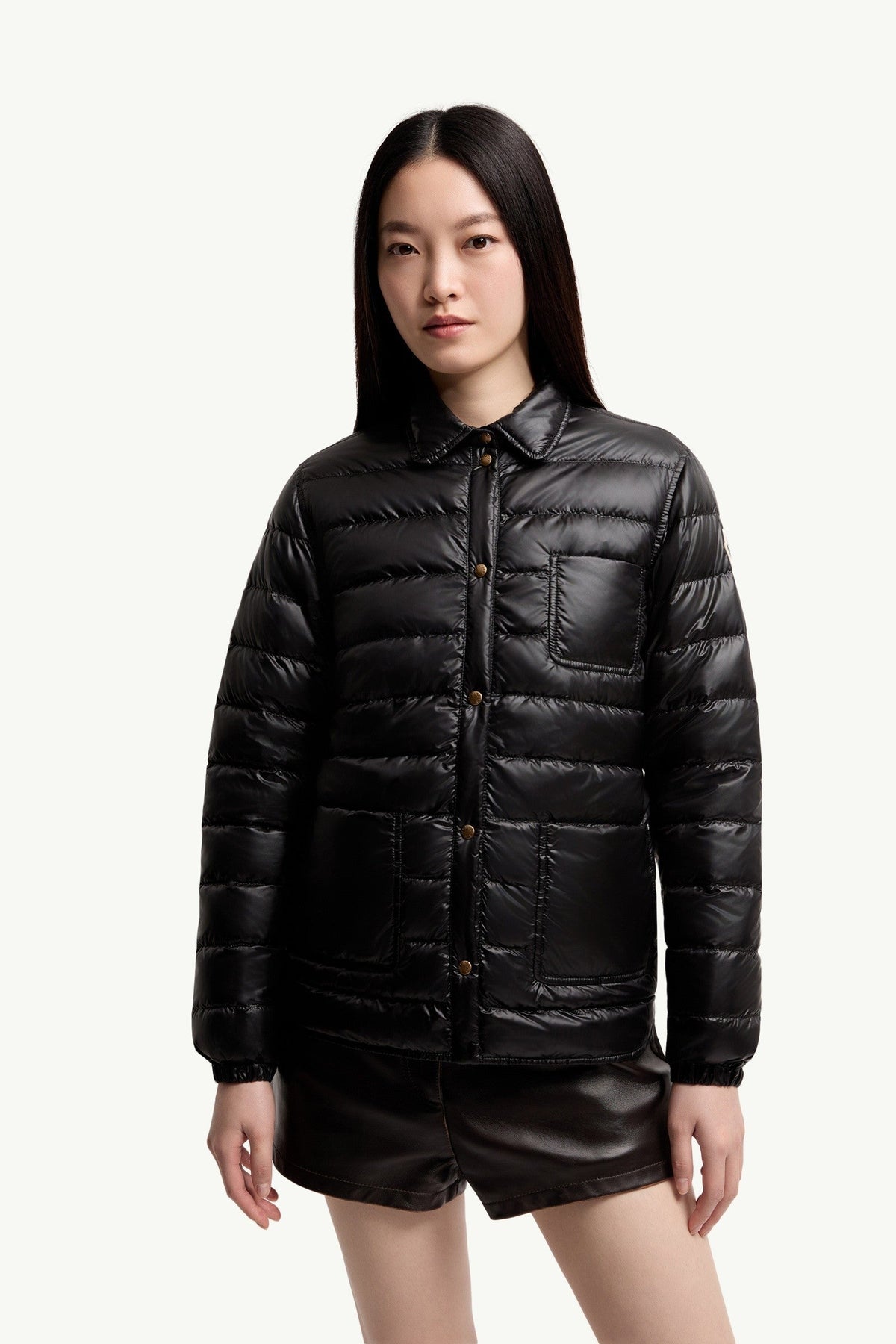 Doudoune-chemise Fouine - Noir