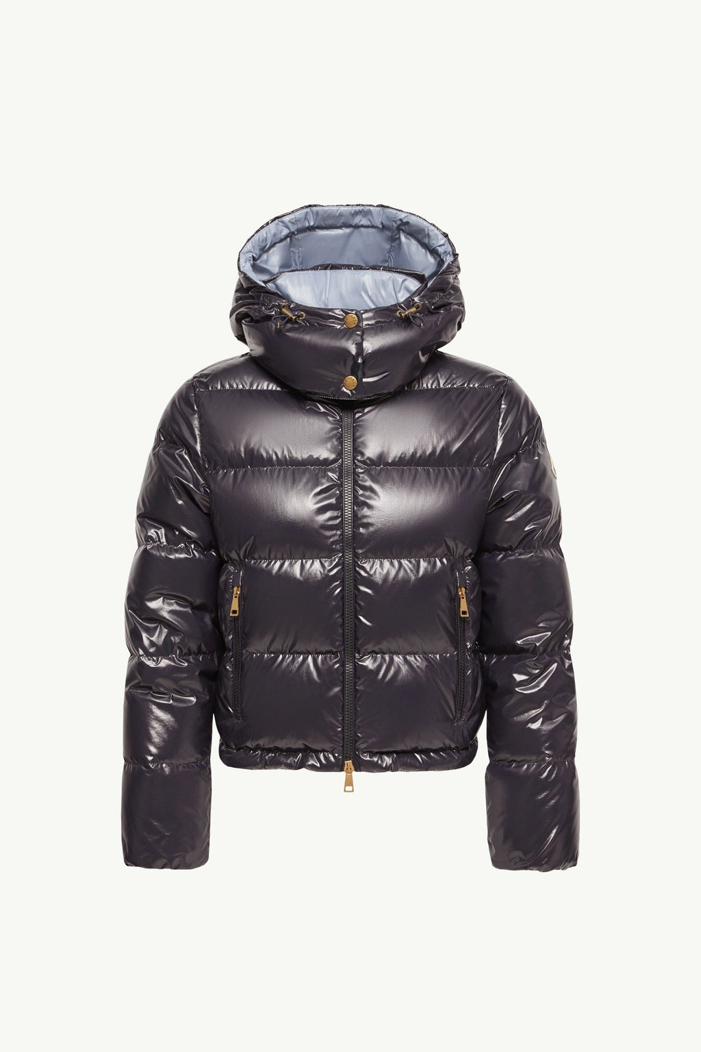 Doudoune courte en nylon Niveole - Bleu marine