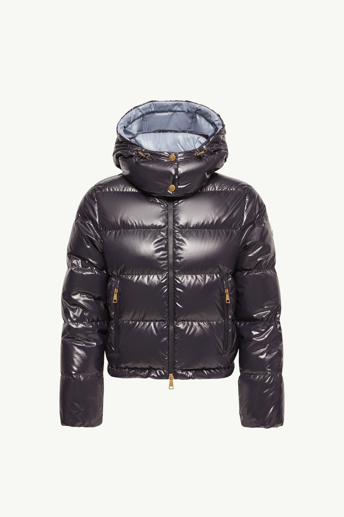 Doudoune courte en nylon Niveole - Bleu marine