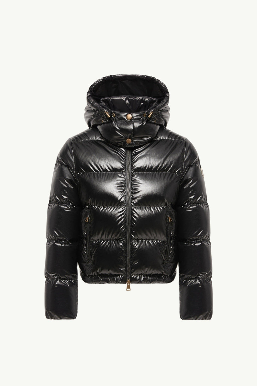 Doudoune courte en nylon Niveole - Noir