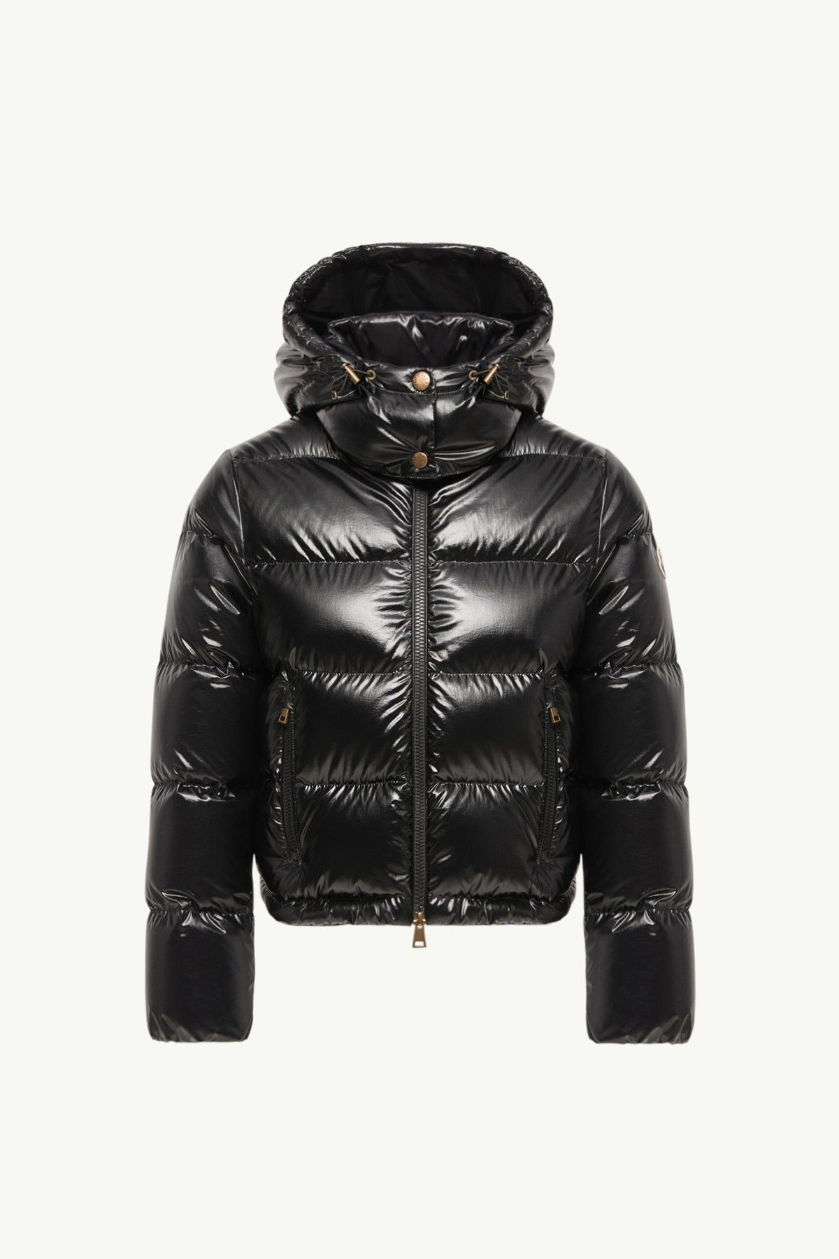 Doudoune courte en nylon Niveole - Noir