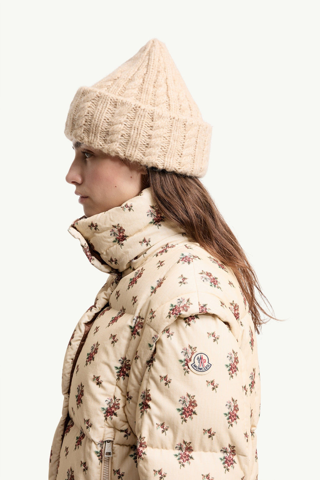 Doudoune à capuche 2-en-1 Torcol - Beige Clair