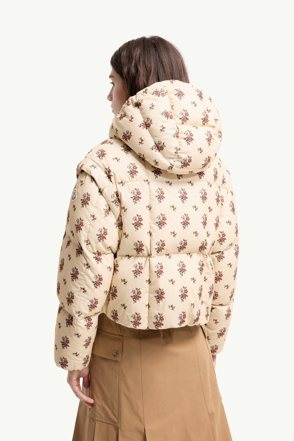 Doudoune à capuche 2-en-1 Torcol - Beige Clair