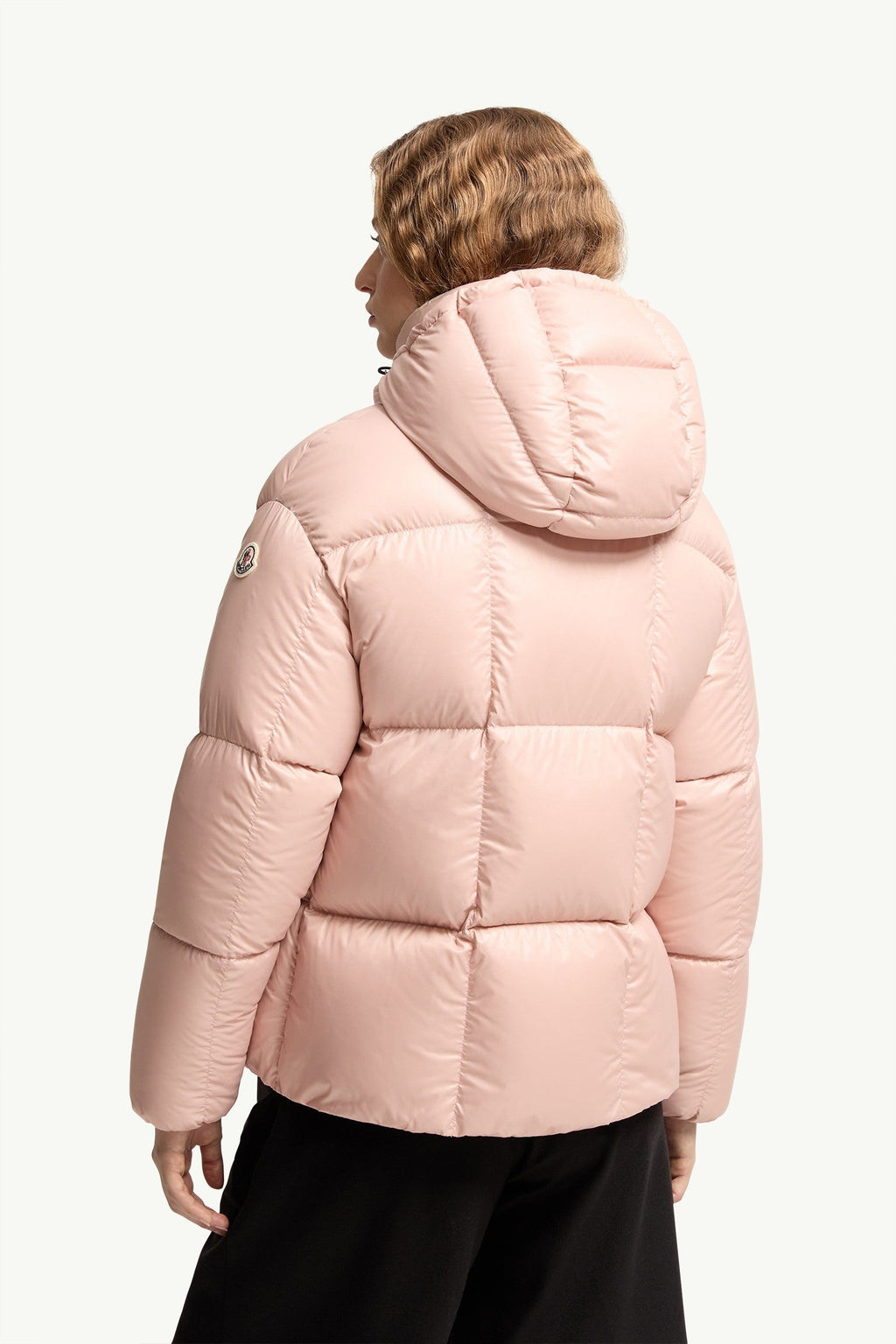 Doudoune courte à capuche Parana - Rose Clair