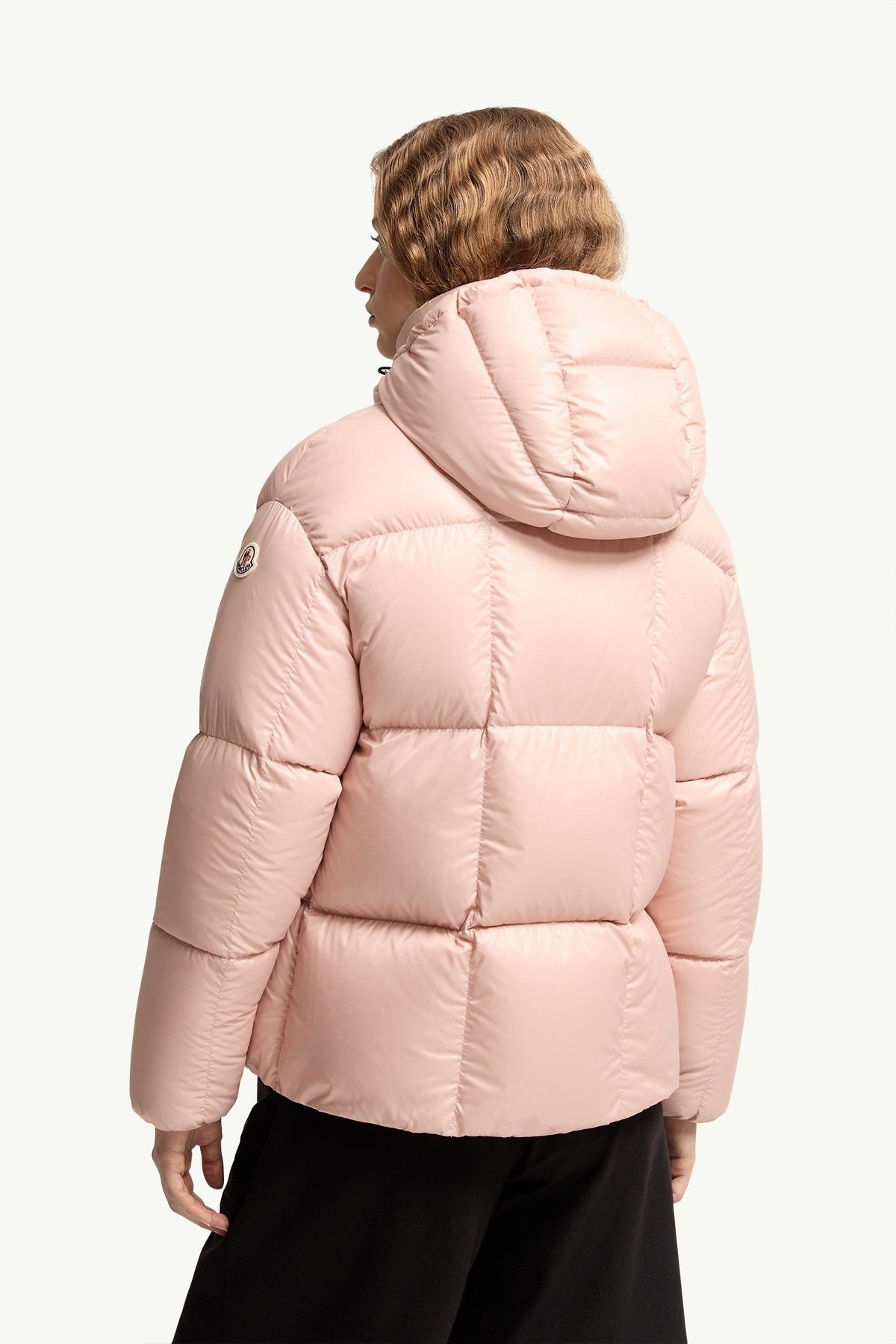 Doudoune courte à capuche Parana - Rose Clair