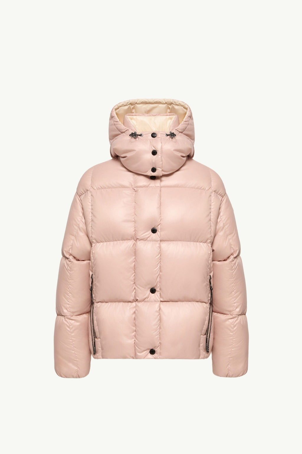 Doudoune courte à capuche Parana - Rose Clair