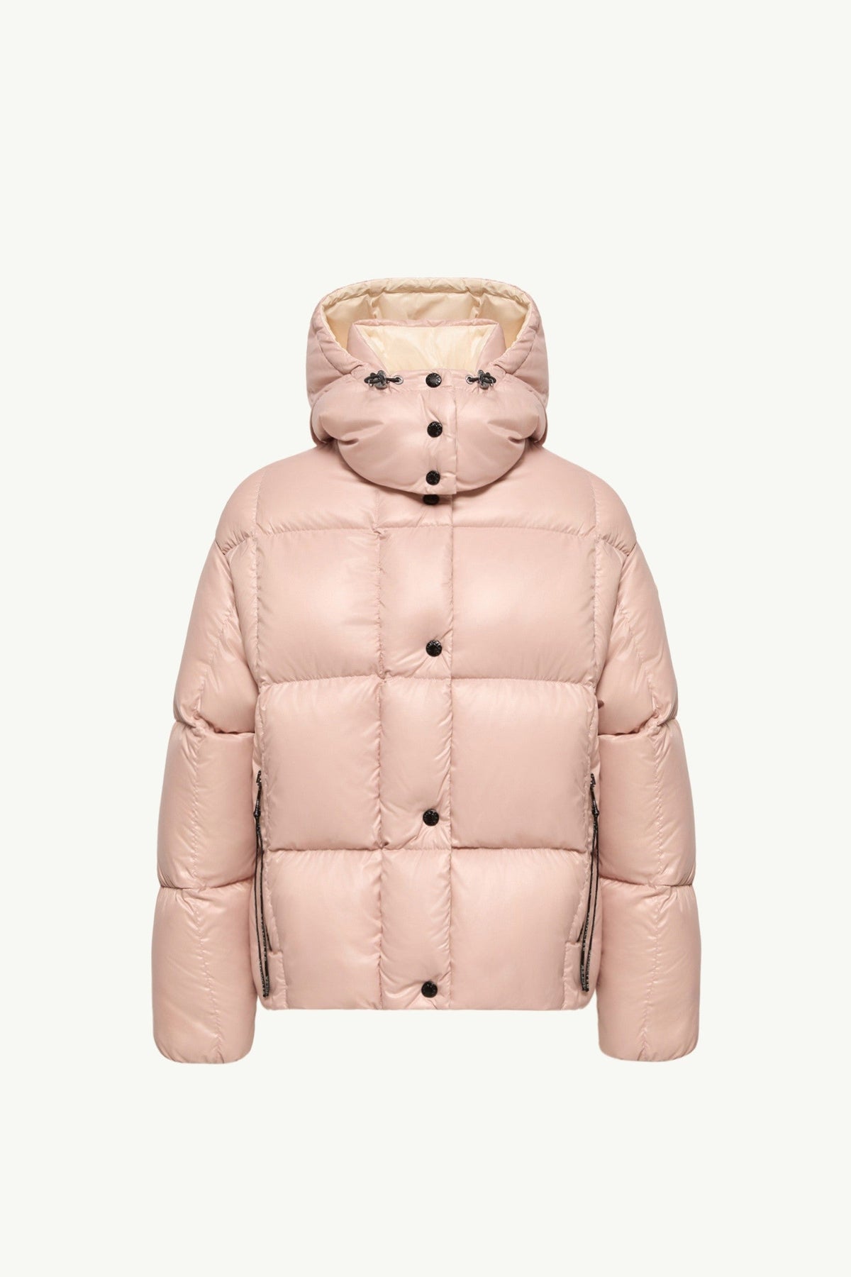 Doudoune courte à capuche Parana - Rose Clair