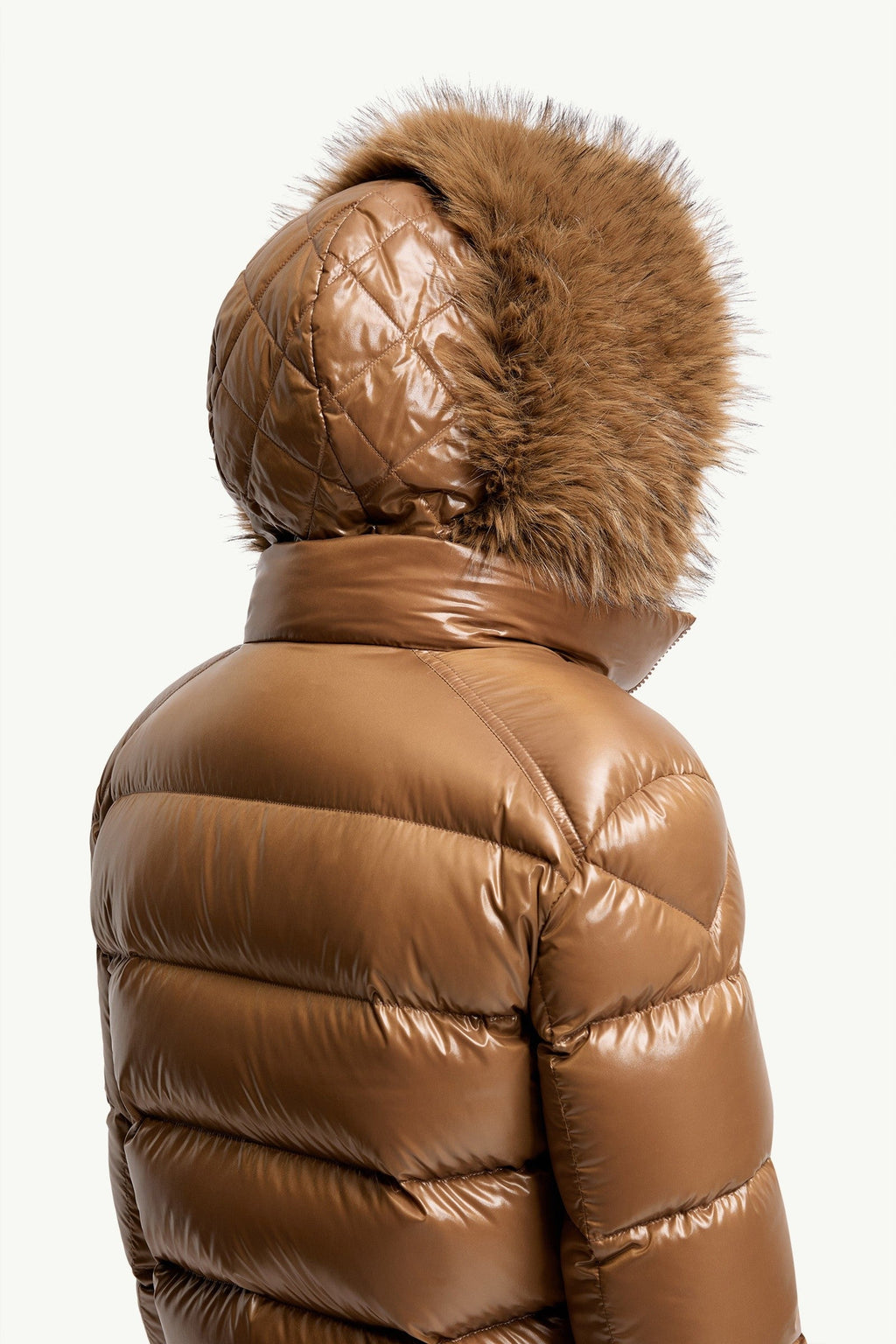 Doudoune courte Hypolais à capuche - Marron