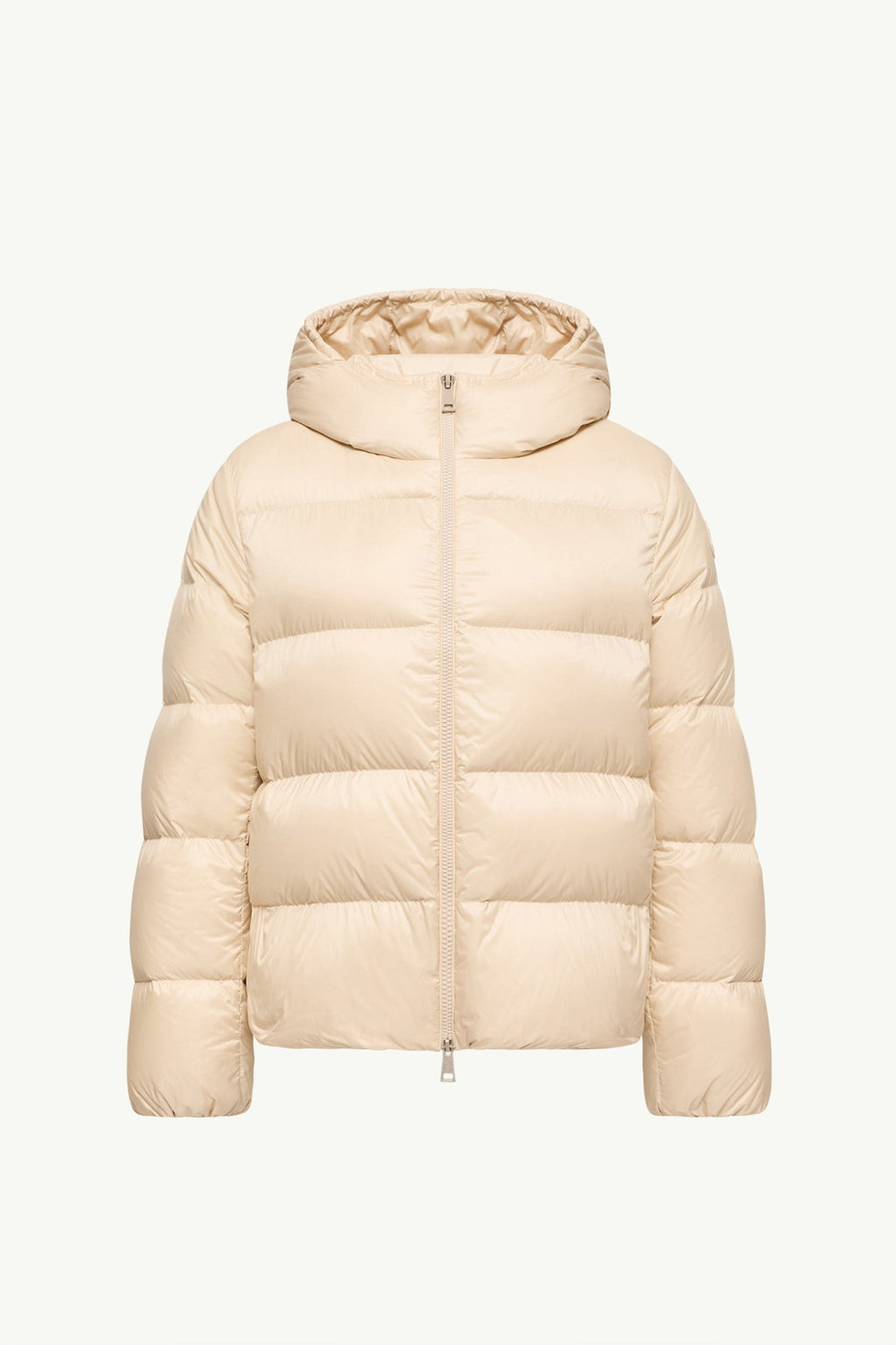 Doudoune courte à capuche Feligule - Beige Clair