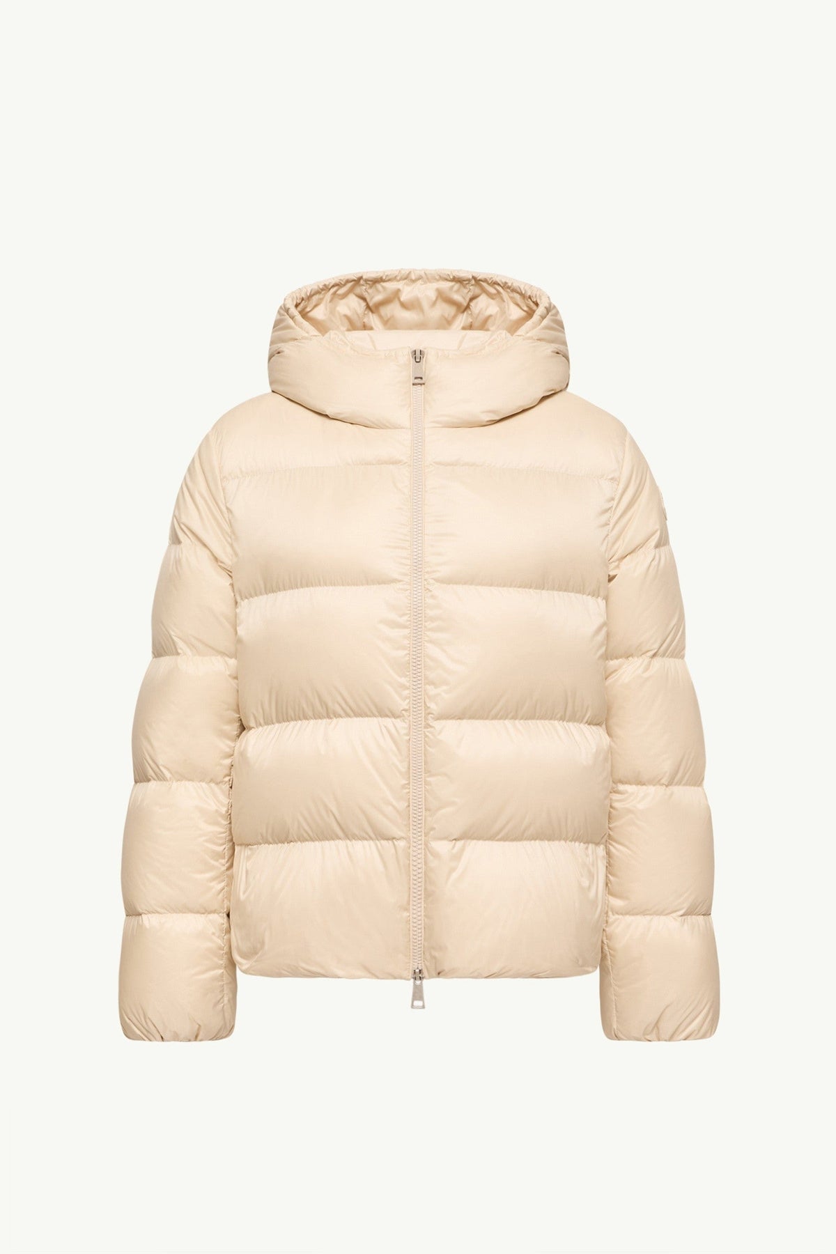Doudoune courte à capuche Feligule - Beige Clair
