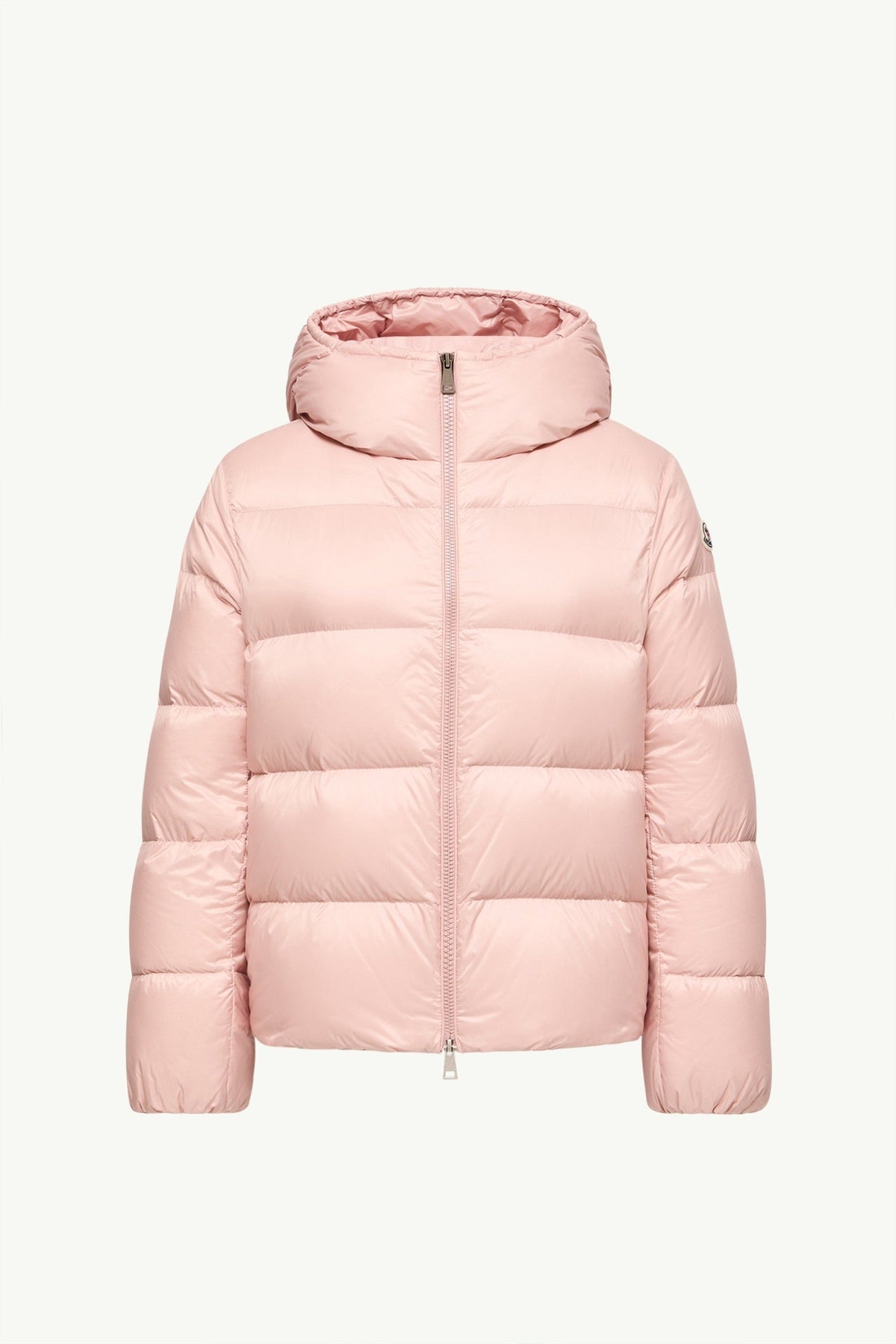 Doudoune courte à capuche Feligule - Rose