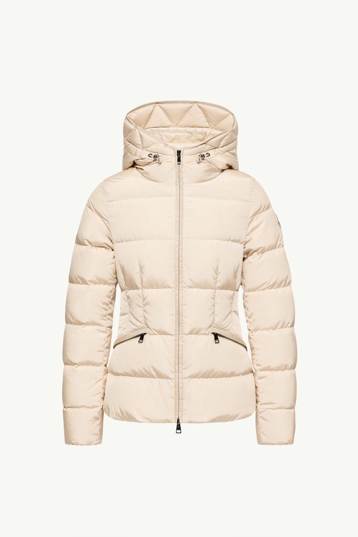 Doudoune courte à capuche Avoce - Beige