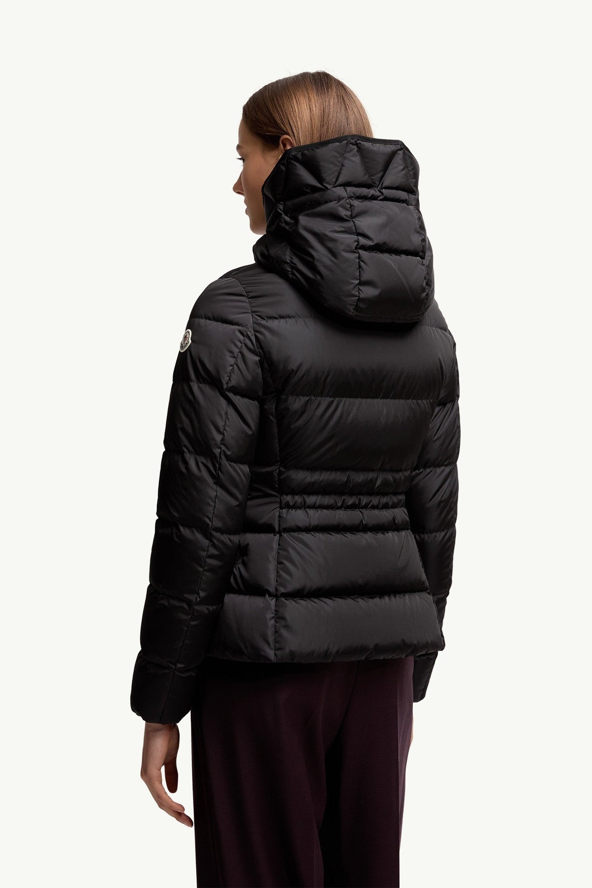 Doudoune courte à capuche Avoce - Noir