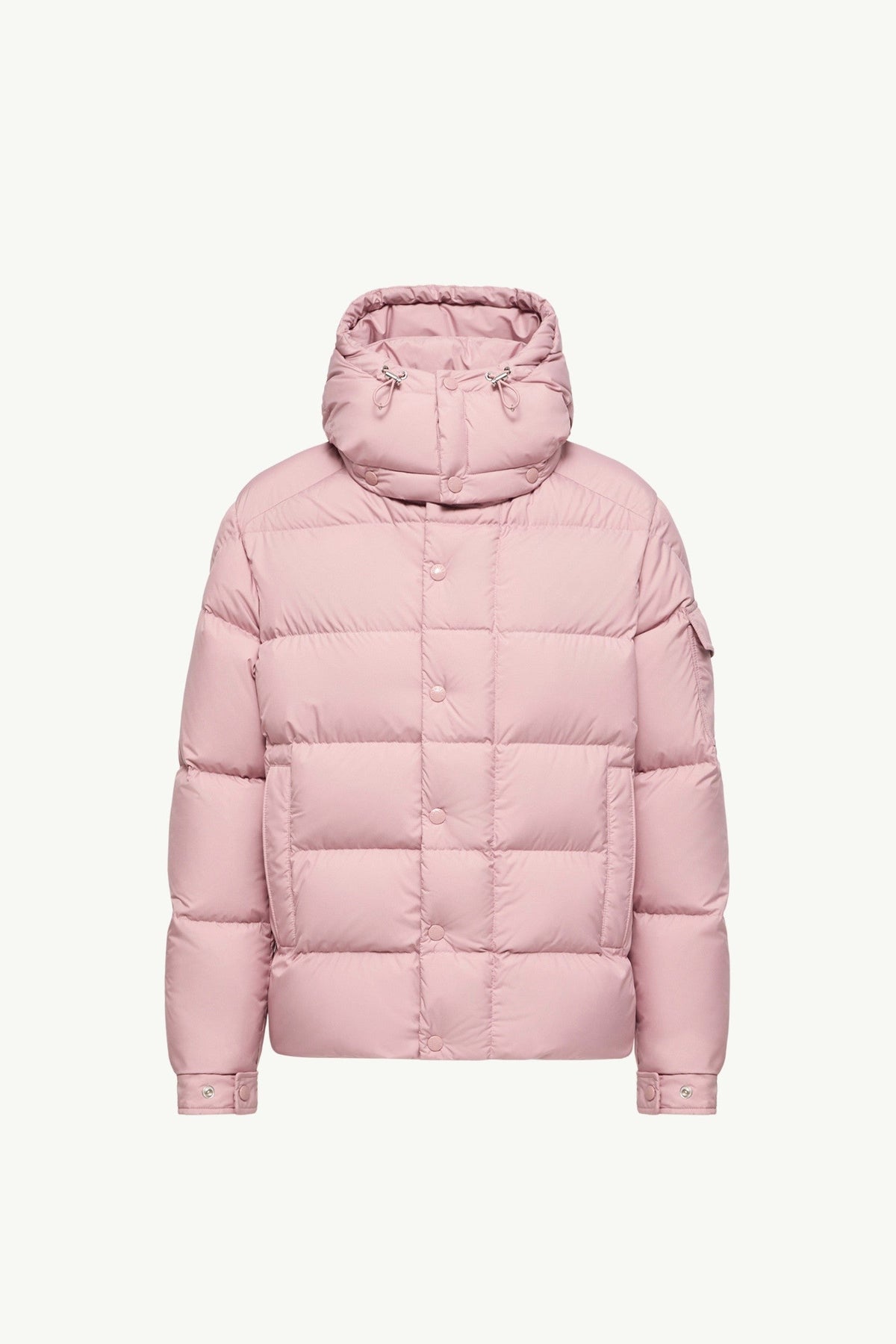 Doudoune courte à capuche Moncler Maya 70 - Rose
