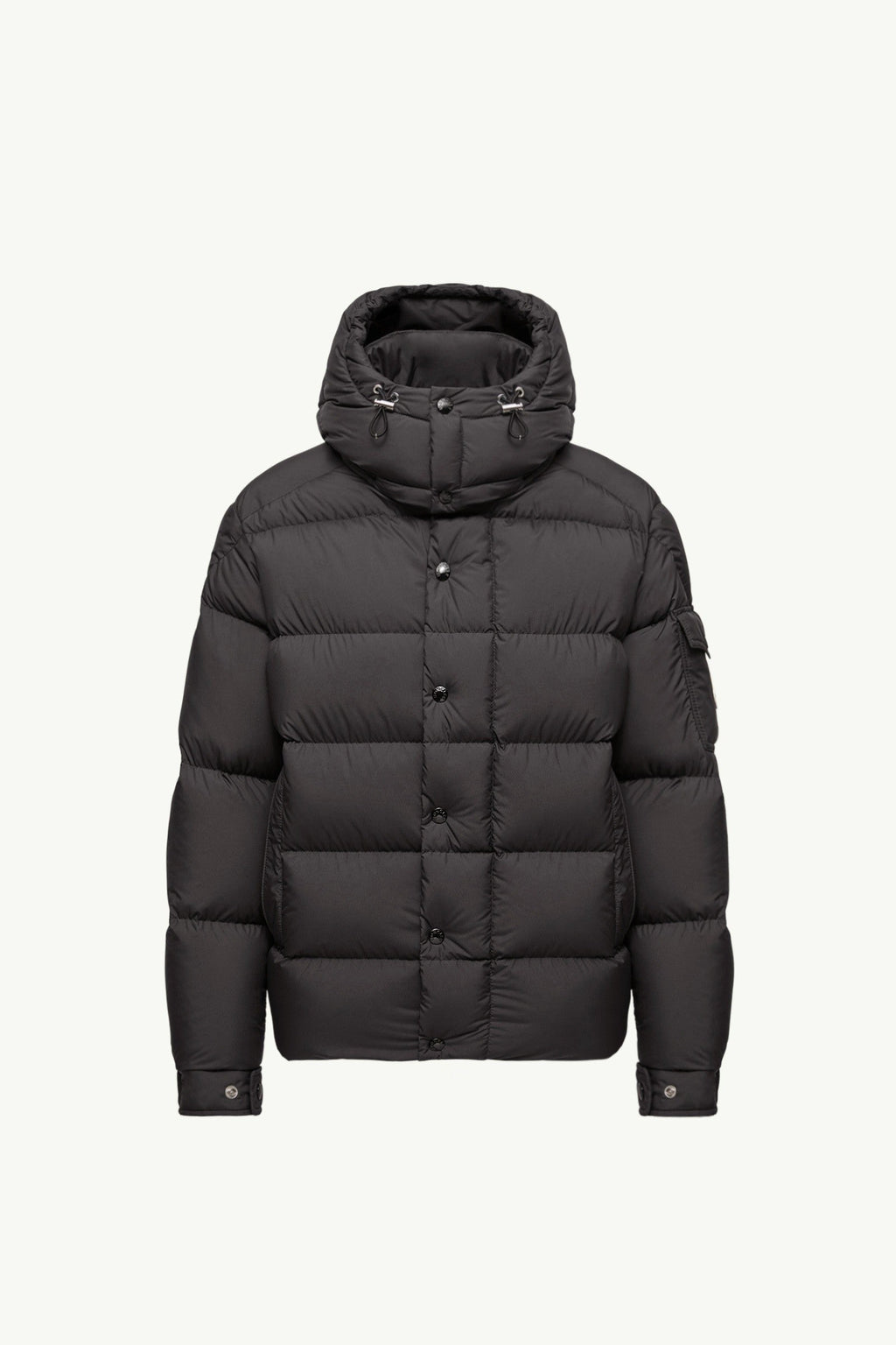 Doudoune courte à capuche Moncler Maya 70 - Noir