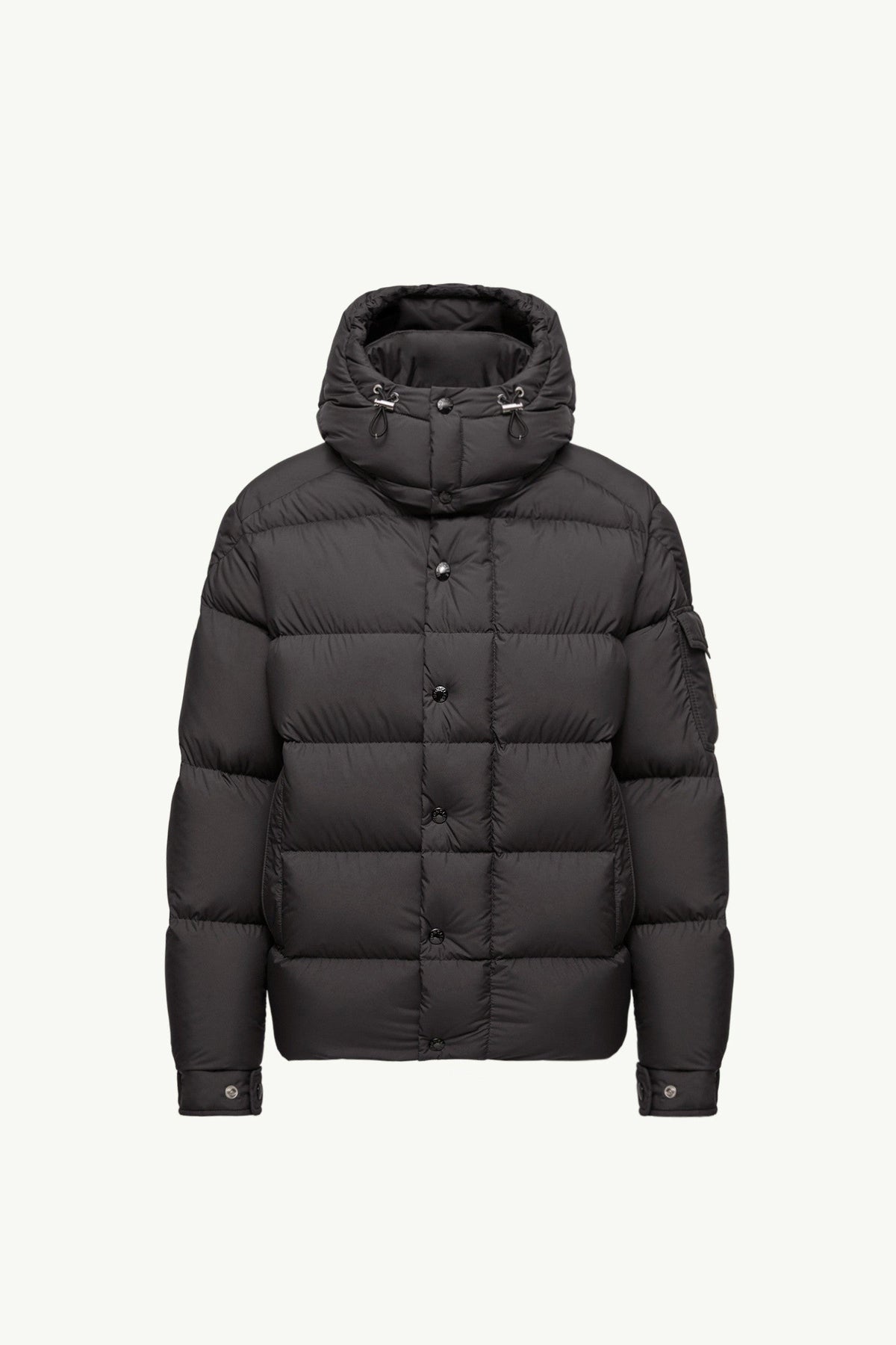 Doudoune courte à capuche Moncler Maya 70 - Noir
