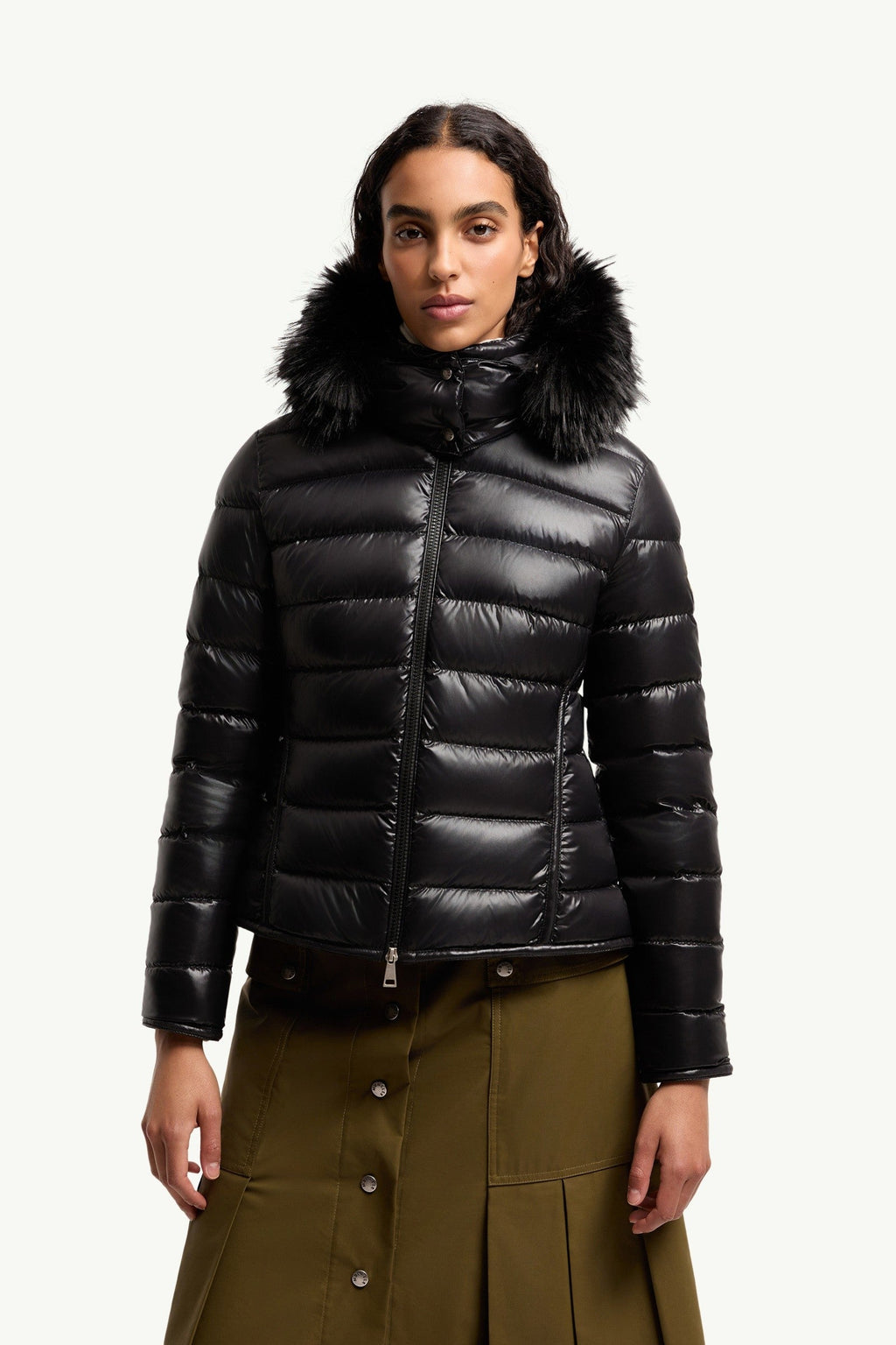 Doudoune courte à capuche Badyeffe - Noir