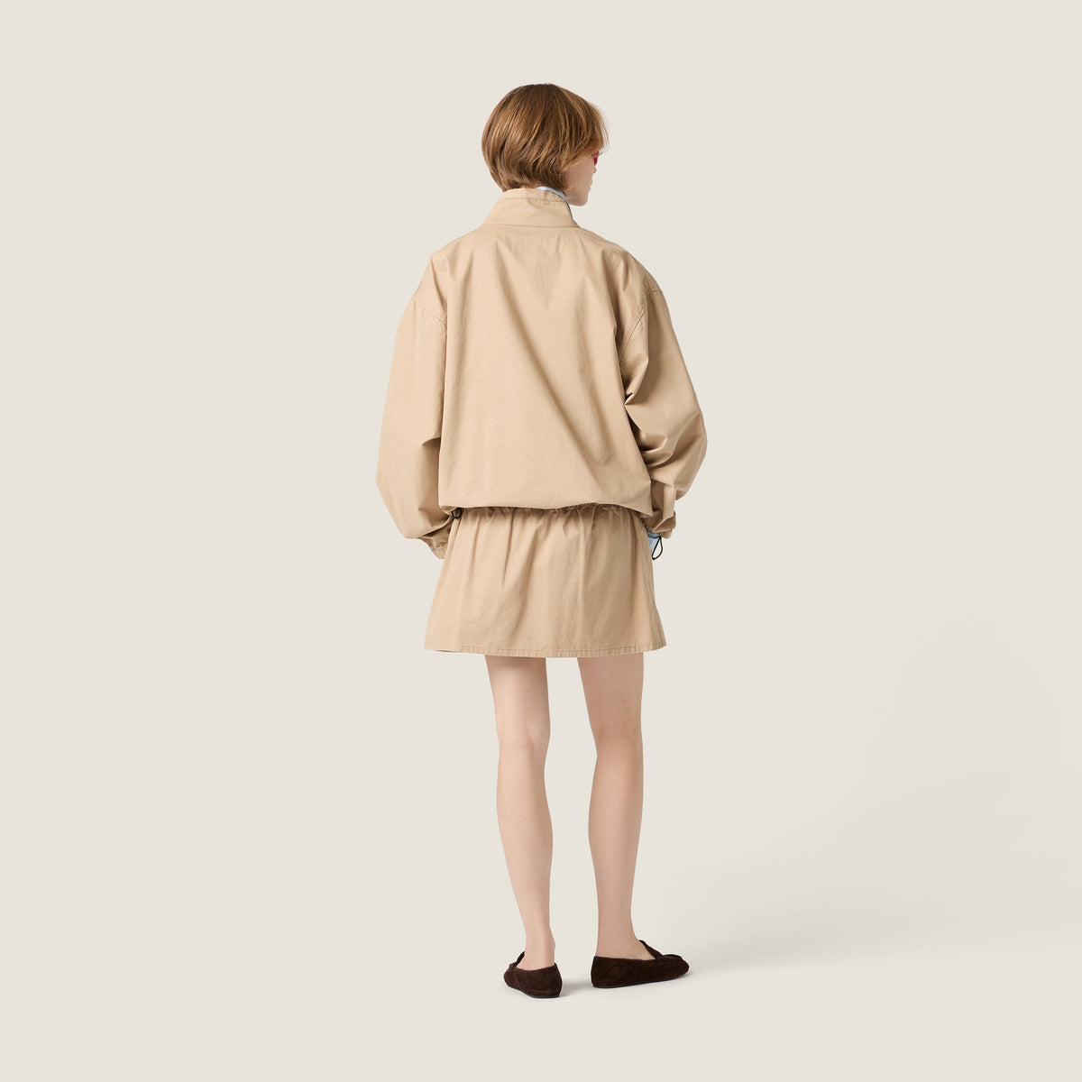 Blouson en gabardine lavée - Corde