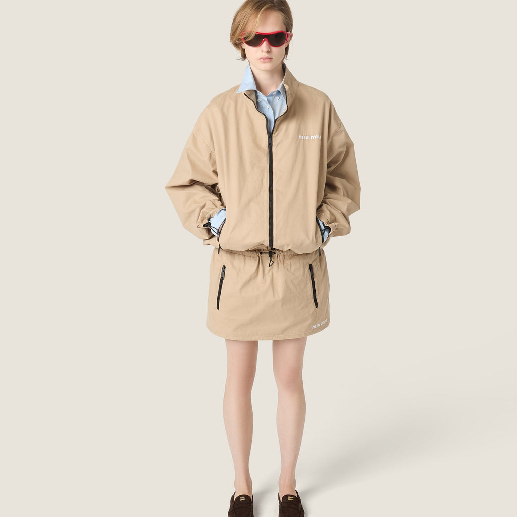 Blouson en gabardine lavée - Corde