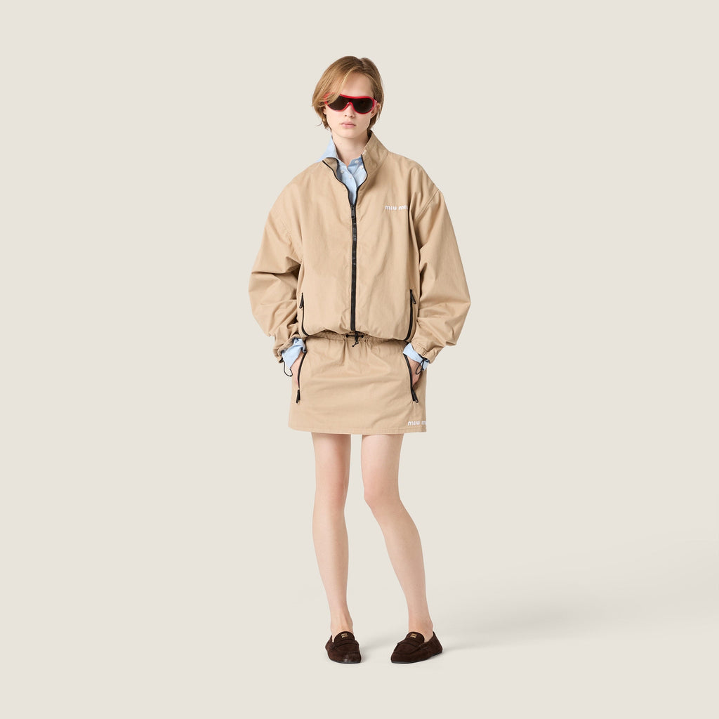 Blouson en gabardine lavée - Corde