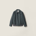 Blouson en flanelle à carreaux - Bleu/Bouteille