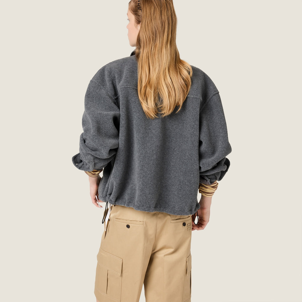 Blouson en polaire - Gris