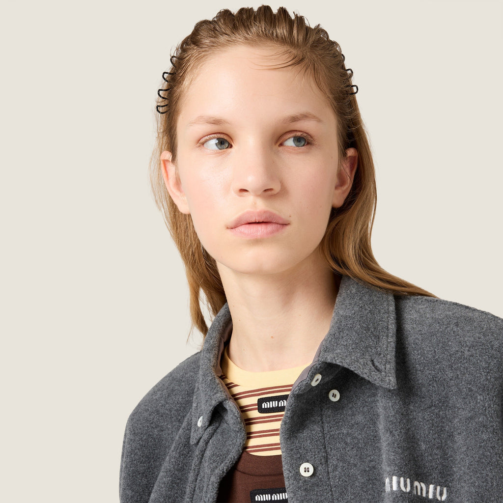 Blouson en polaire - Gris