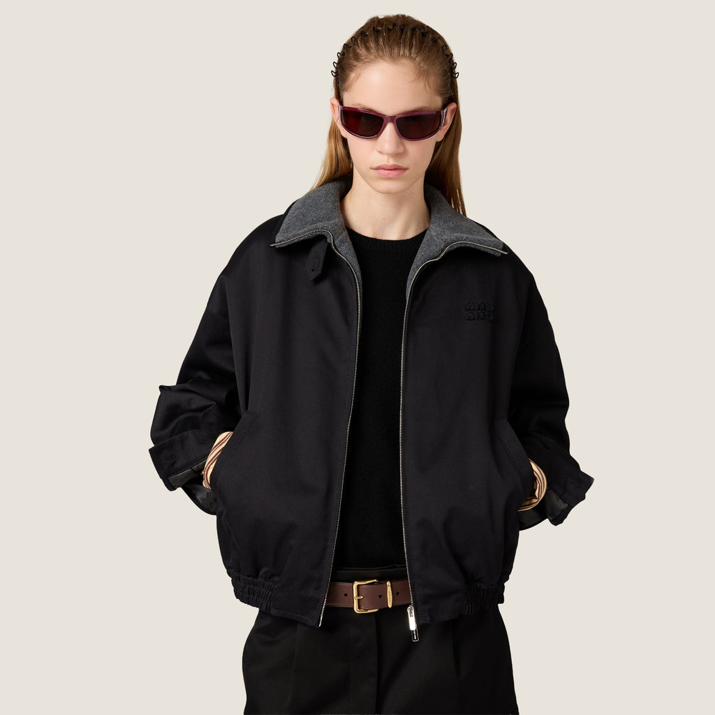 Blouson chino - Noir