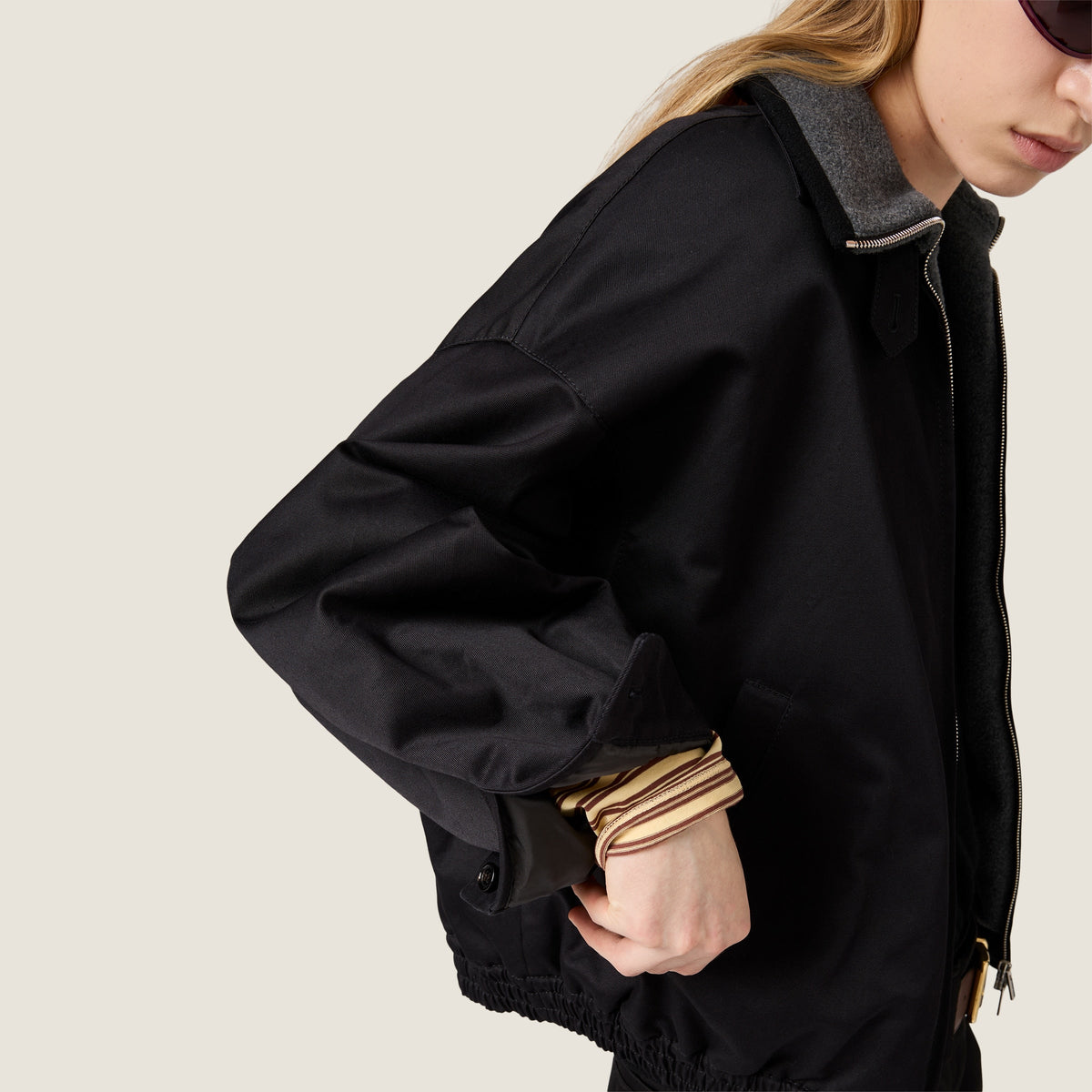 Blouson chino - Noir