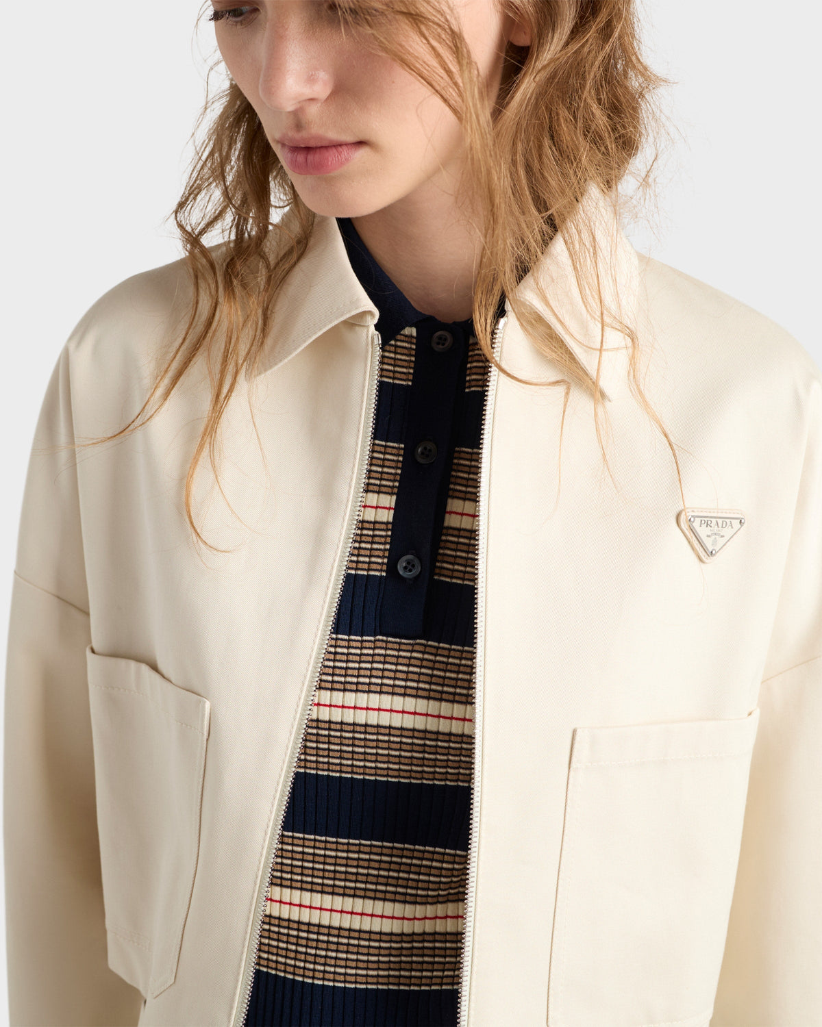 Blouson chino - Naturel