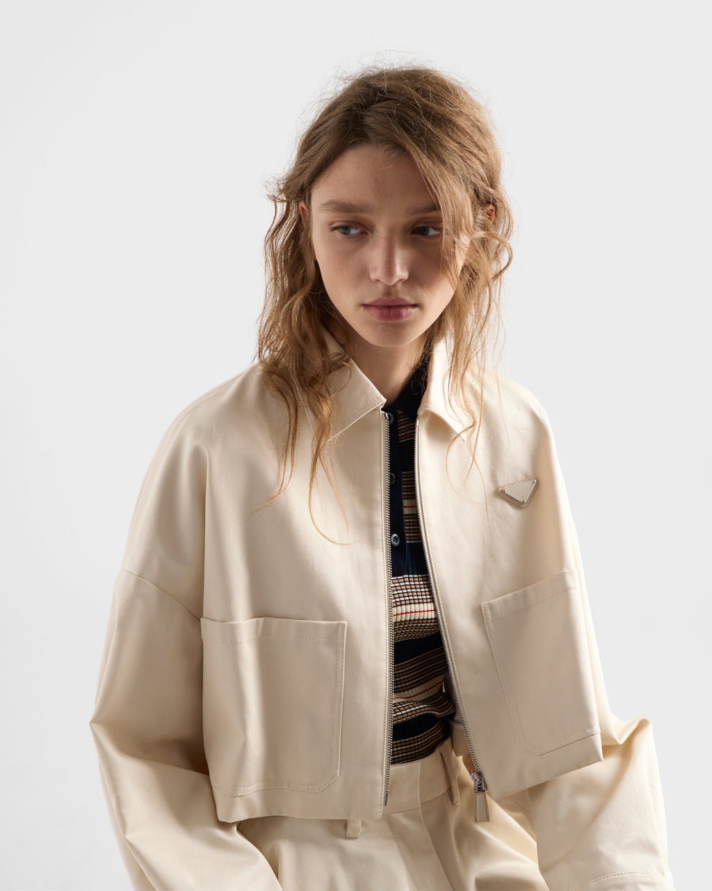 Blouson chino - Naturel