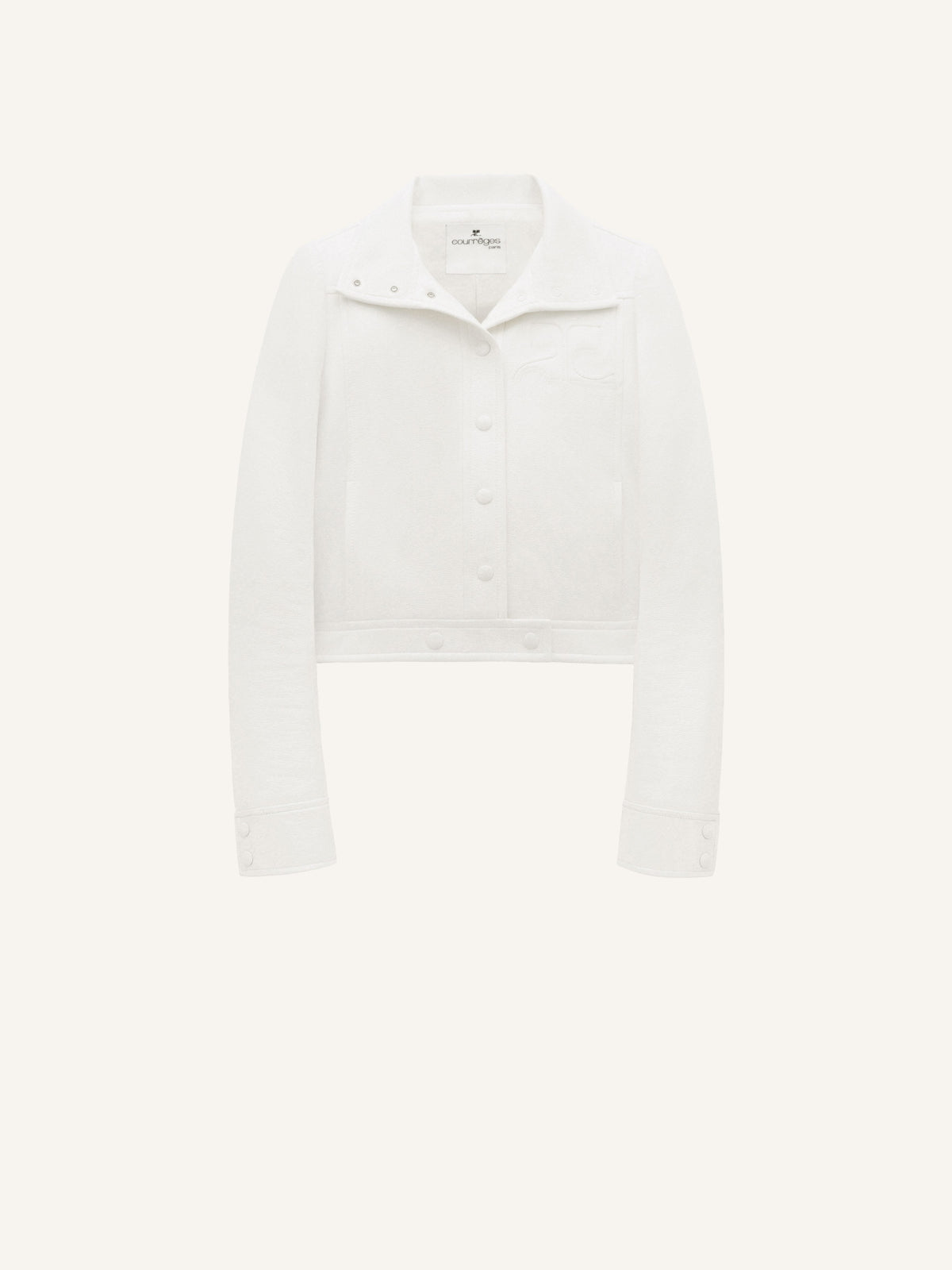 Veste réédition en vinyle - Blanc héritage - Blanc héritage