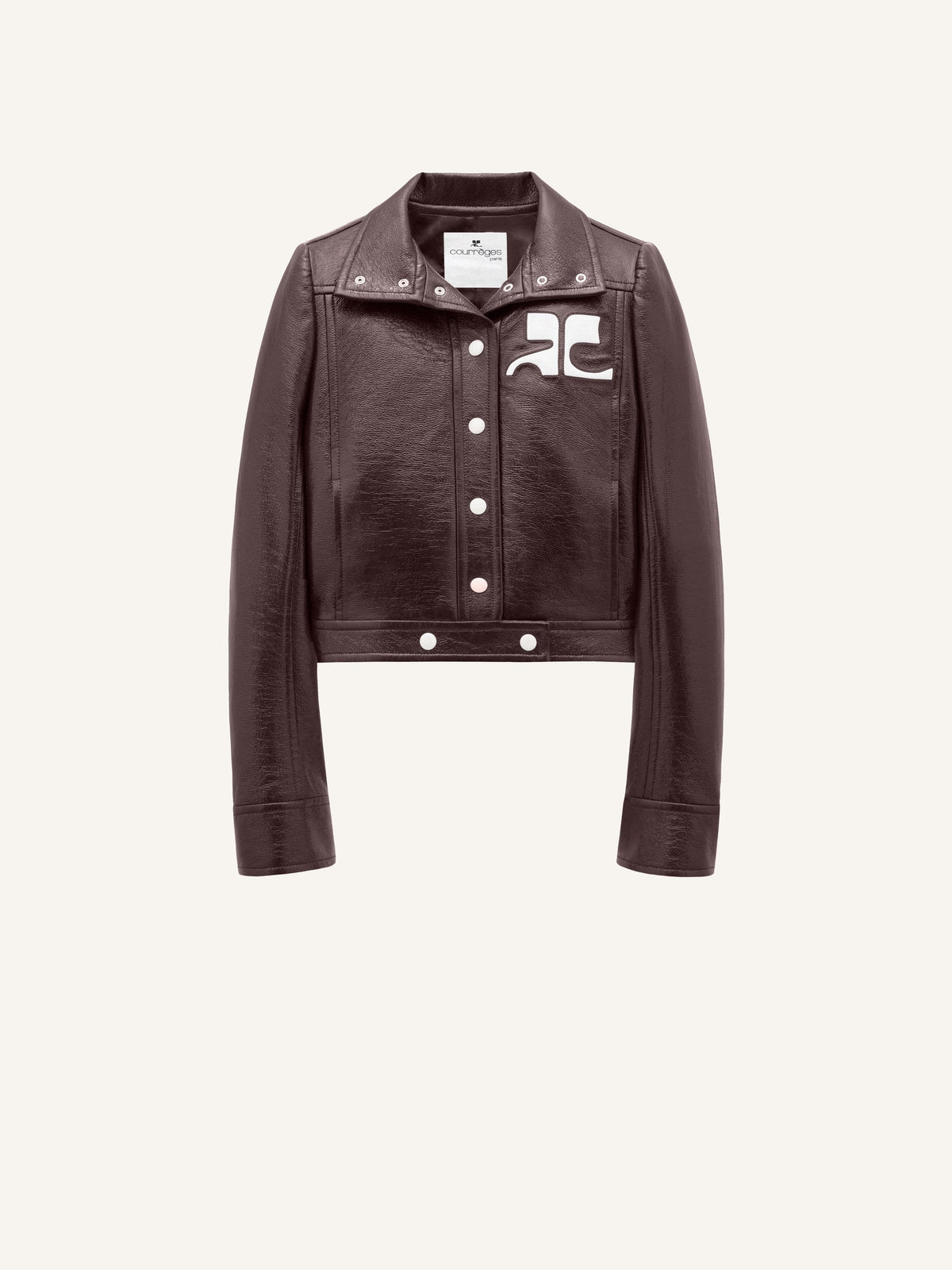 Veste réédition en vinyle - Bordeaux - Bordeaux