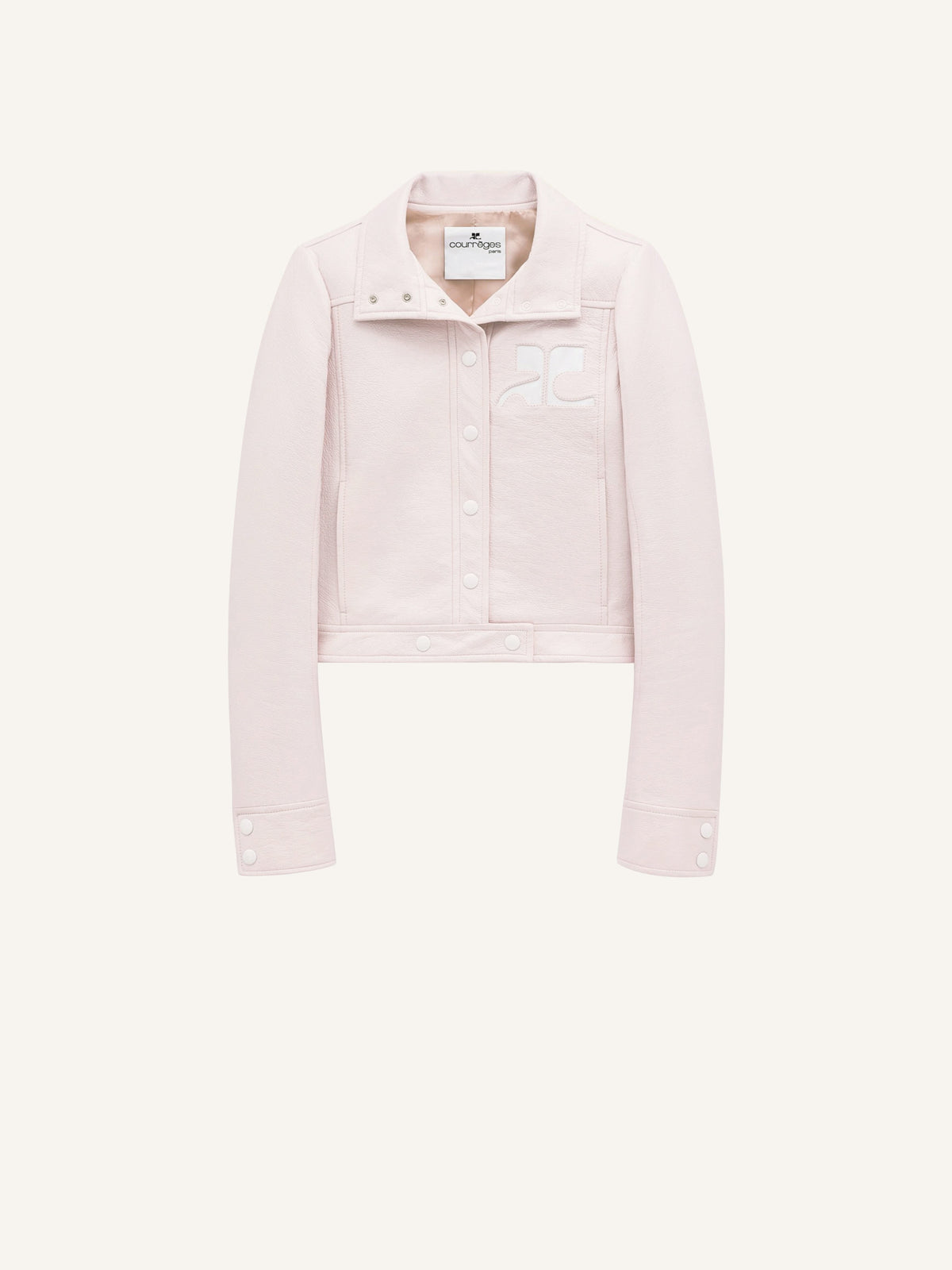 Veste réédition en vinyle - Rose pâle - Rose pâle